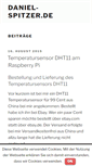 Mobile Screenshot of daniel-spitzer.de